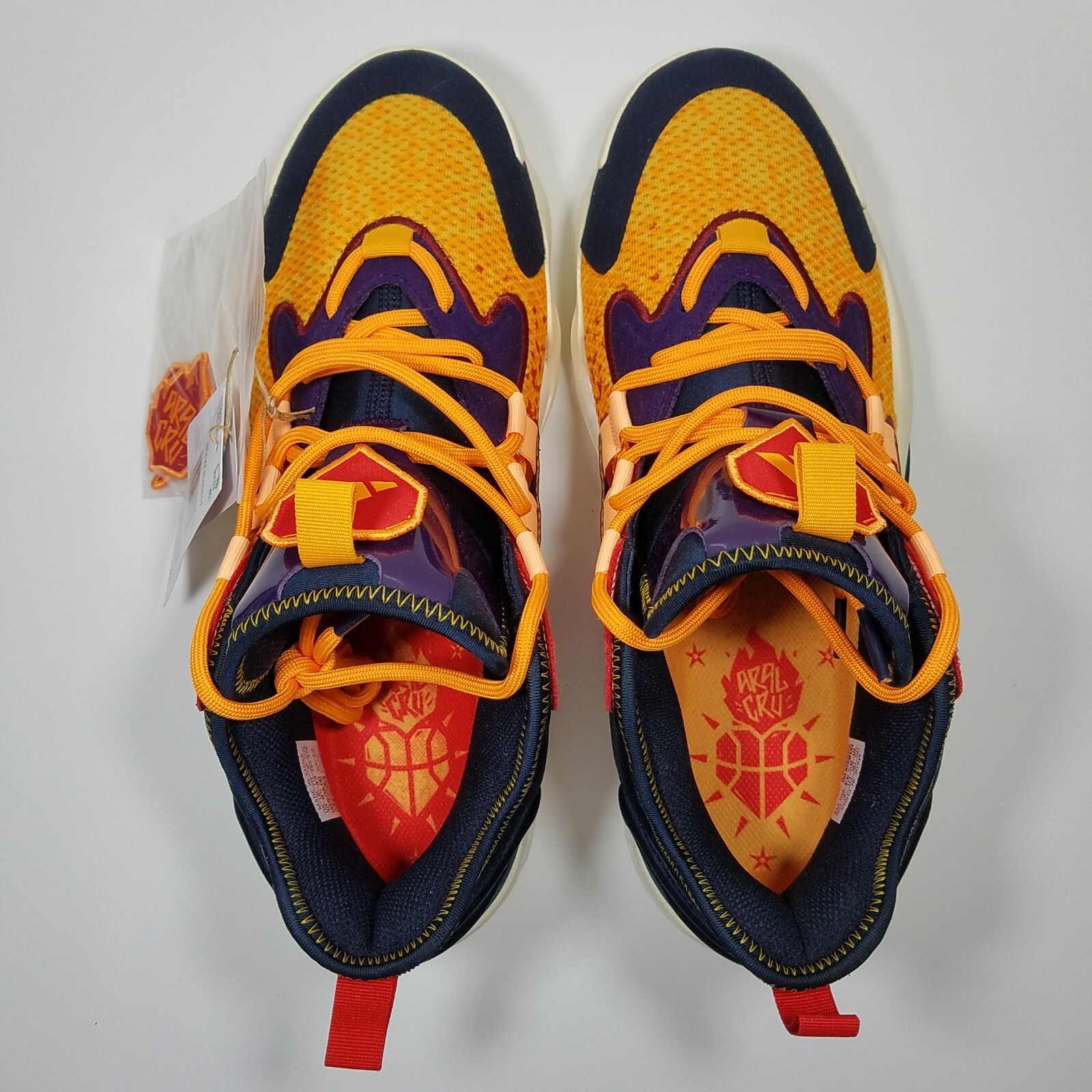 Adidas BYW Select x Aral Cru “Gold Acid Orange” – Men’s Size 10 – ID6097