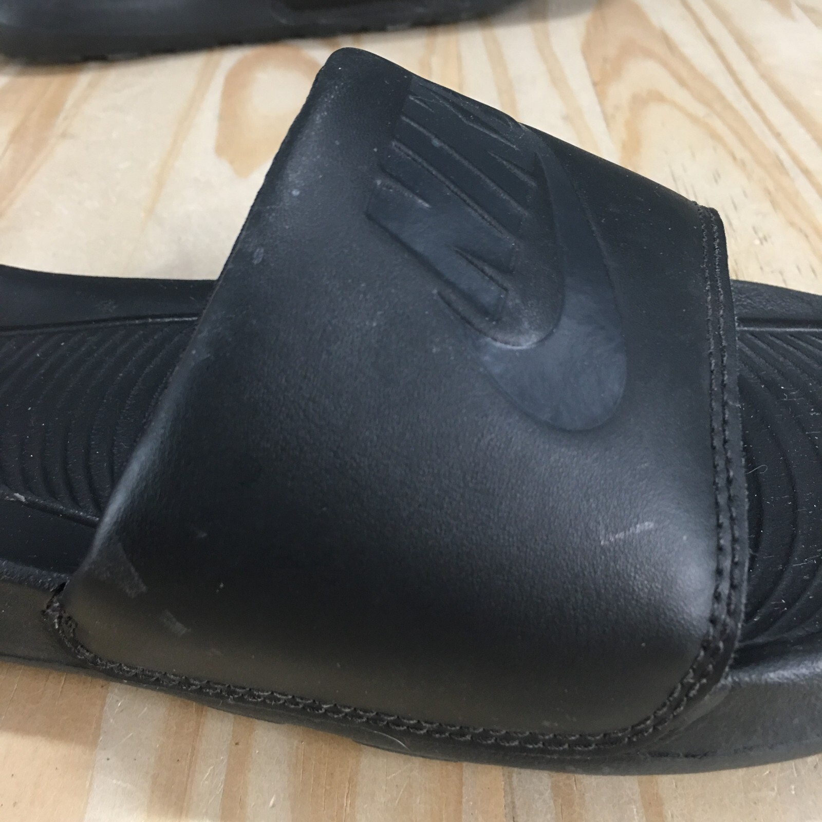Nike Sandal Mens 7 Black Victori One Slide Slip On Comfort Casual CN9675-003