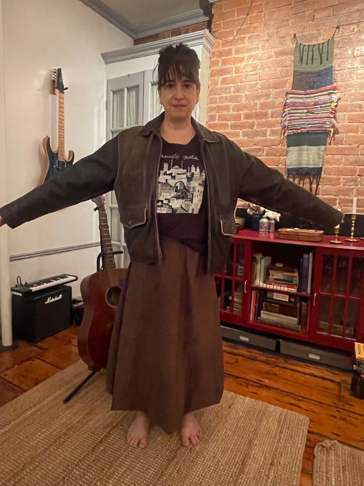 Vintage GAP Brown Leather Jacket