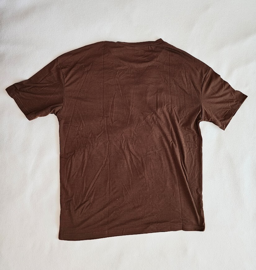 Joress Brown Over Thinking T shirt Funny Slogan Unisex T-shirt Size Men L 8/10