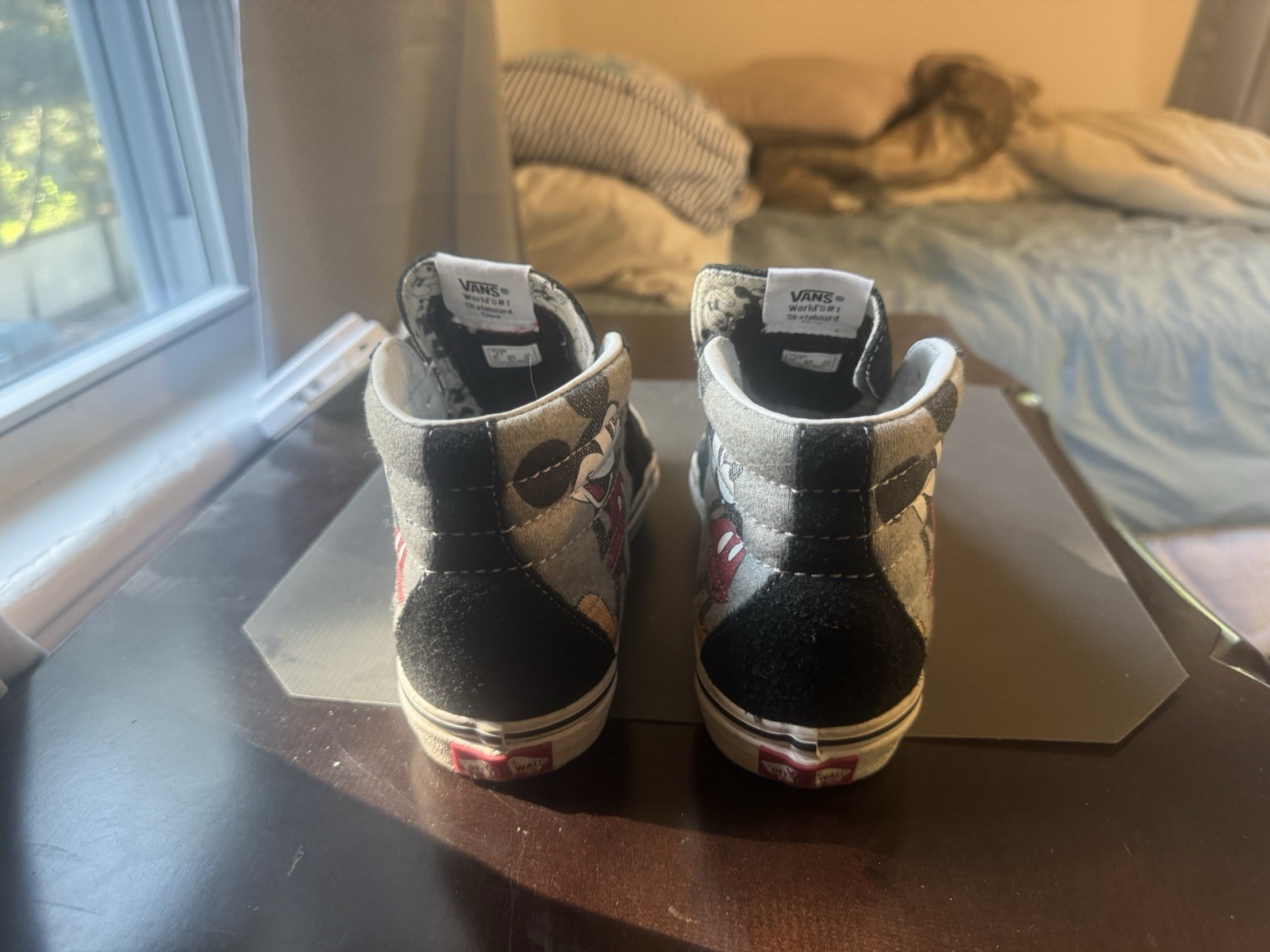 vans disney mickey mouse shoes