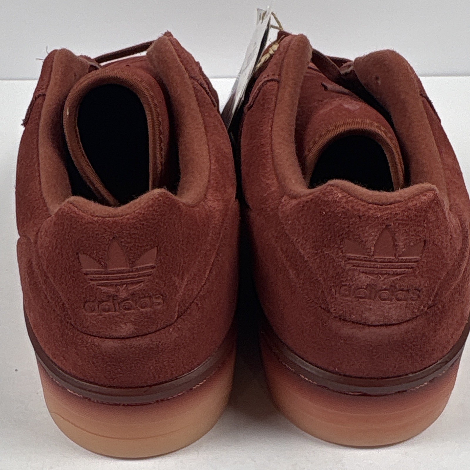 adidas Rivalry Lux Low Men size 12 Low Top Lace-Up Suede Sneakers Brown
