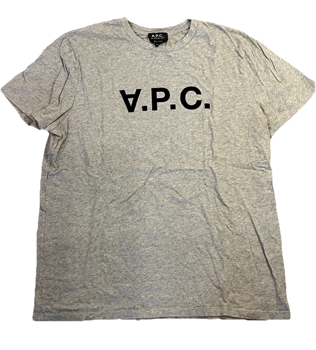 A.P.C. Standard Grand VPC T-Shirt Gray Official Size XL