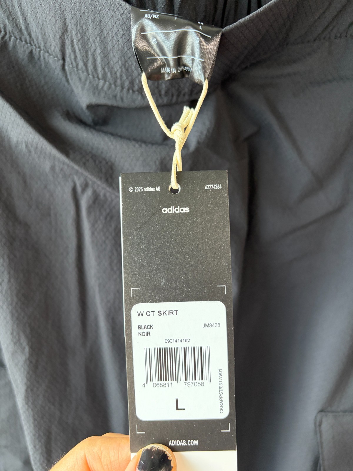 adidas Sportswear City Tech Cargo Skirt Women’s Lifestyle Casual AsiaFit JM8438