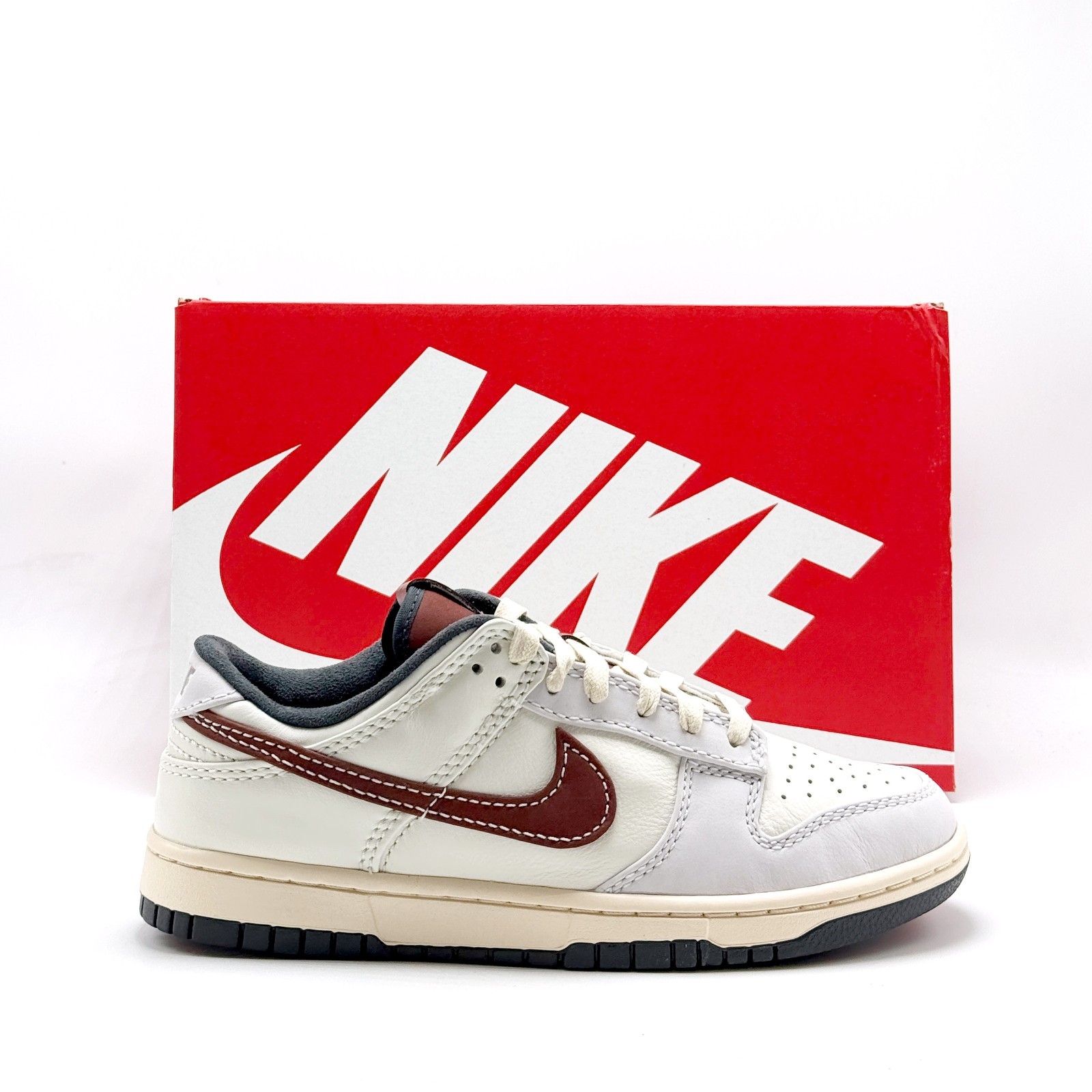 *NEW* MEN NIKE DUNK LOW RETRO DARK PONY / PEARL WHITE (IM6670 202) 👍
