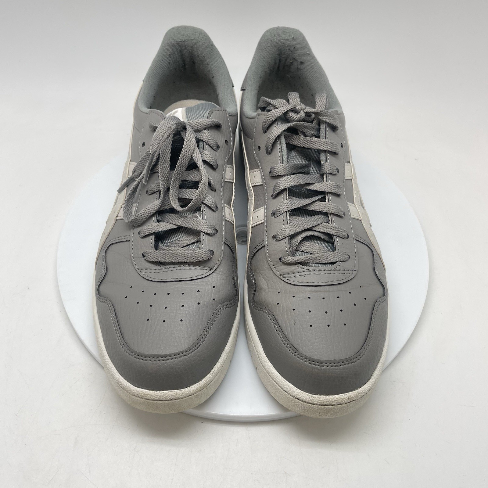 Asics Japan S Sneakers Mens 10 1201A173 Gray Athletic Casual Leather Shoes