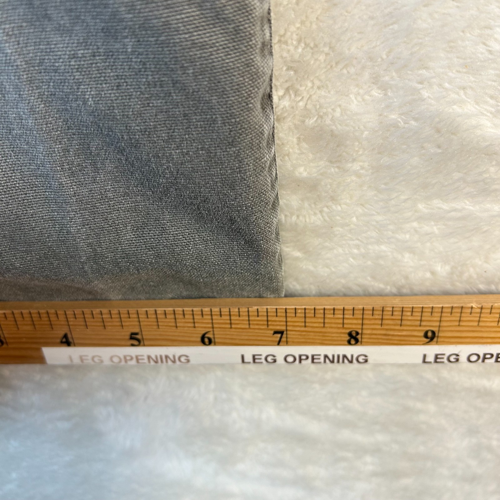 Proof Rover Pants Mens 34×32 Gray Stretch Canvas Slim Fit Straight Leg “Read”