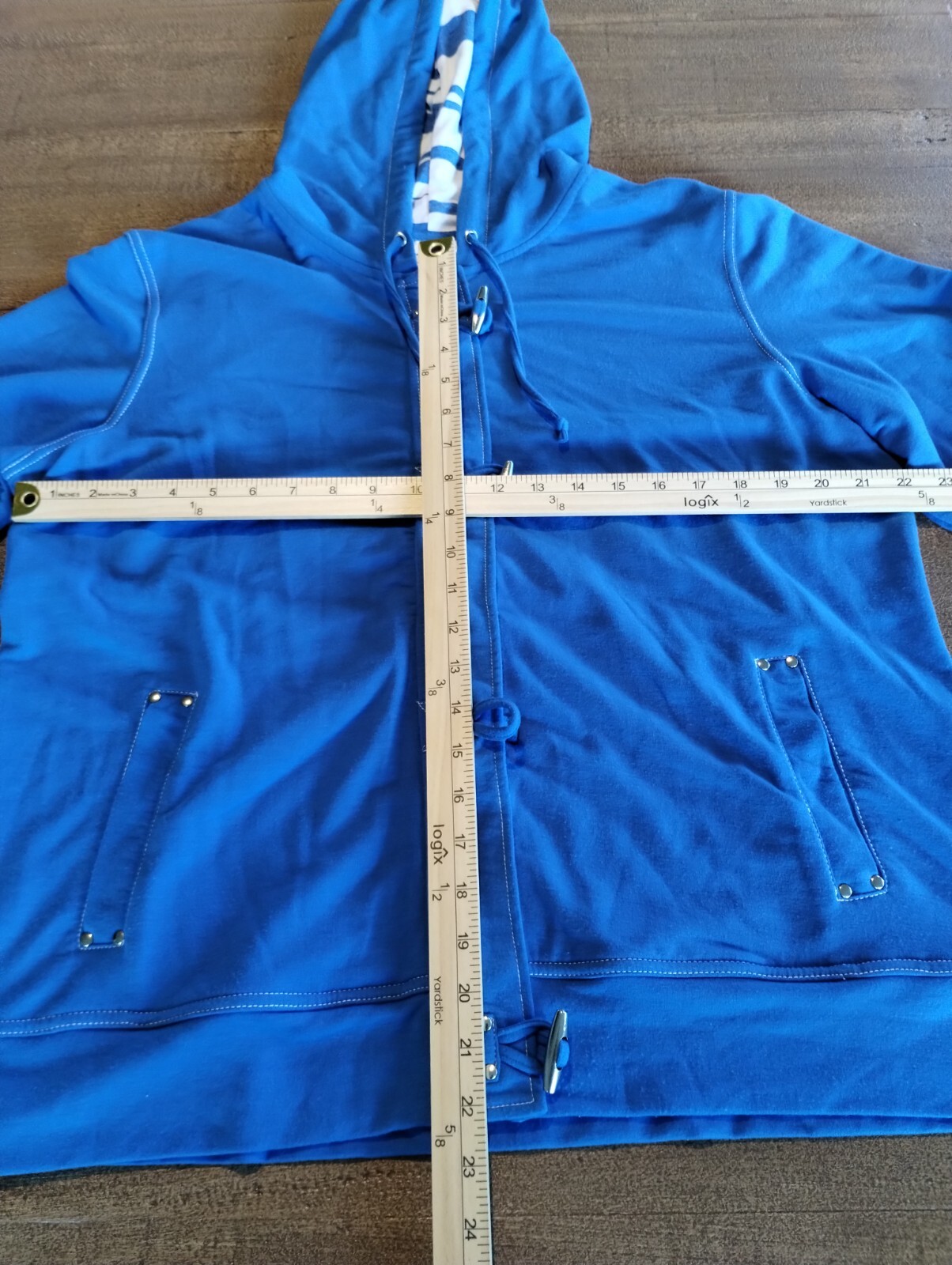 OSO Casual Sweatshirt Hoodie Jacket Zipper/Button Closure Men XL Nice Style