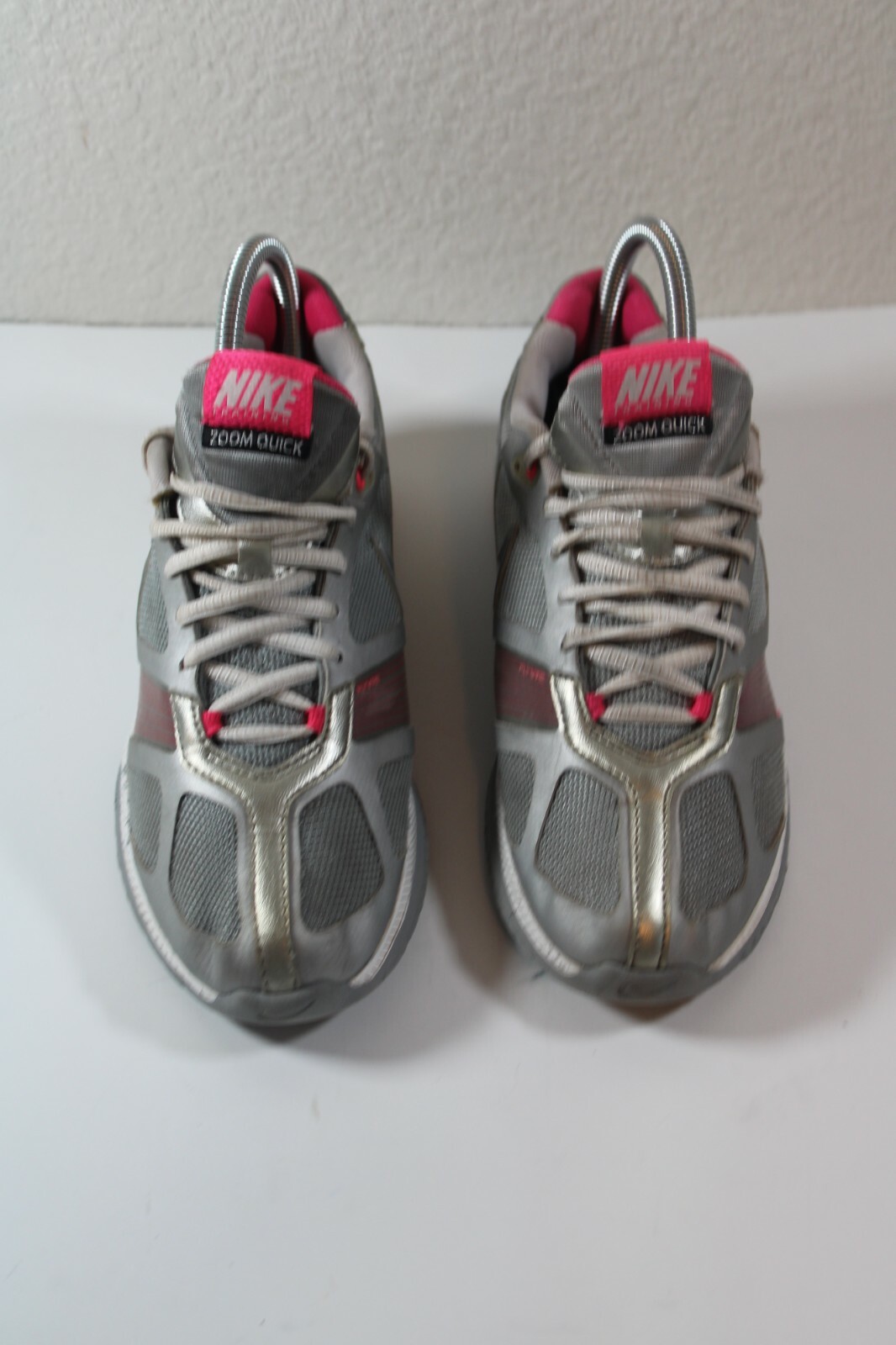 NIKE zoom quick Women’s grey mesh and synthetic trainers/Sneakers/Shoes Sz 6