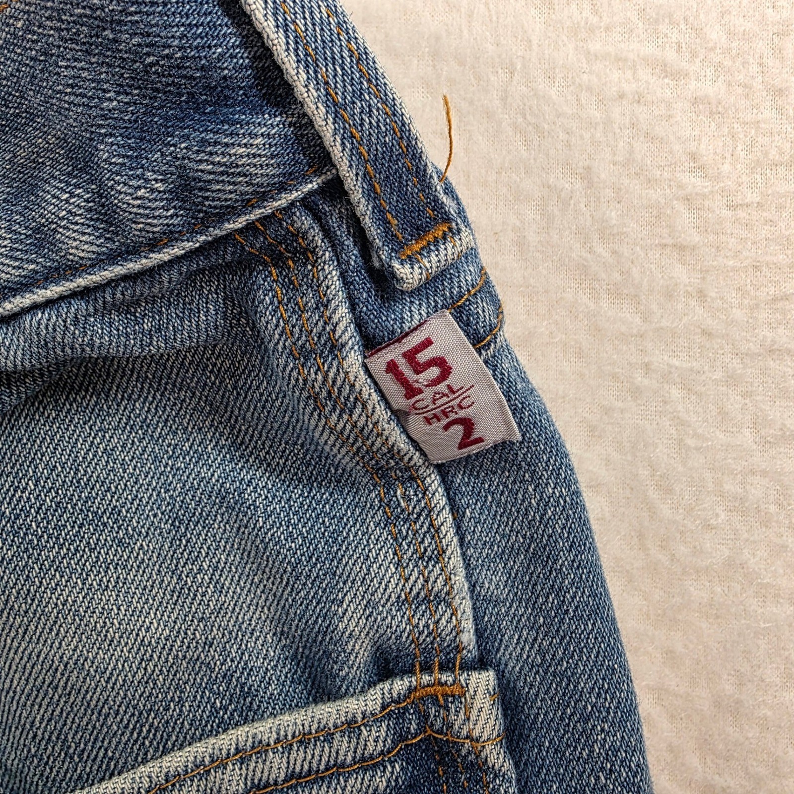 Tyndale FRMC Flame Resistant Denim Work Jeans Mens 38×30 Blue F290T USA HRC 2