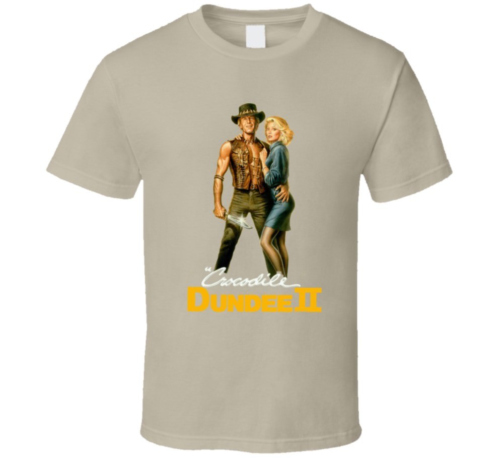 Crocodile Dundee 2 Retro 80’s Movie T Shirt