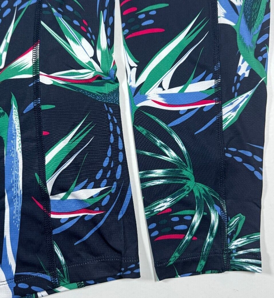 NWT Puma Womens UV Paradise 1/4 Zip Pullover Jacket XS S L XL 2XL Navy Floral A1