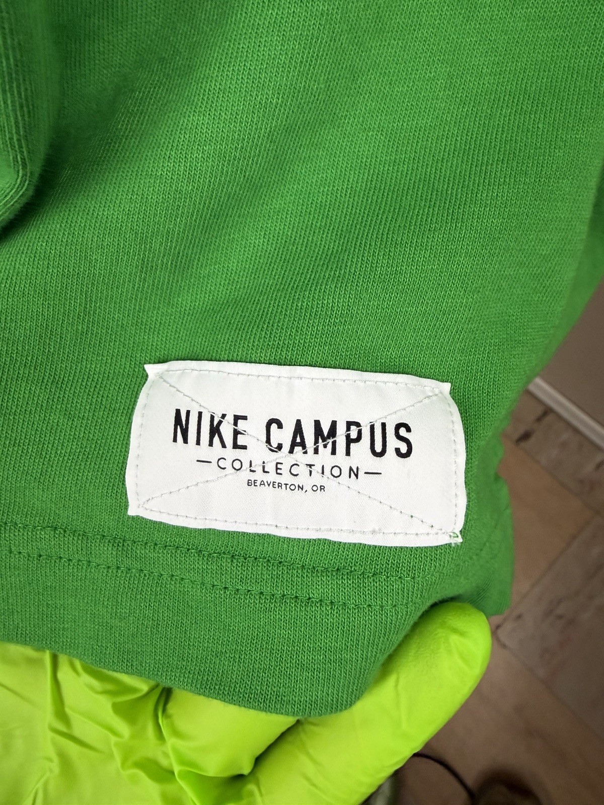 Nike Campus Collection Oregon Ducks Striped Piqué Polo Shirt Men’s XL LS Logo