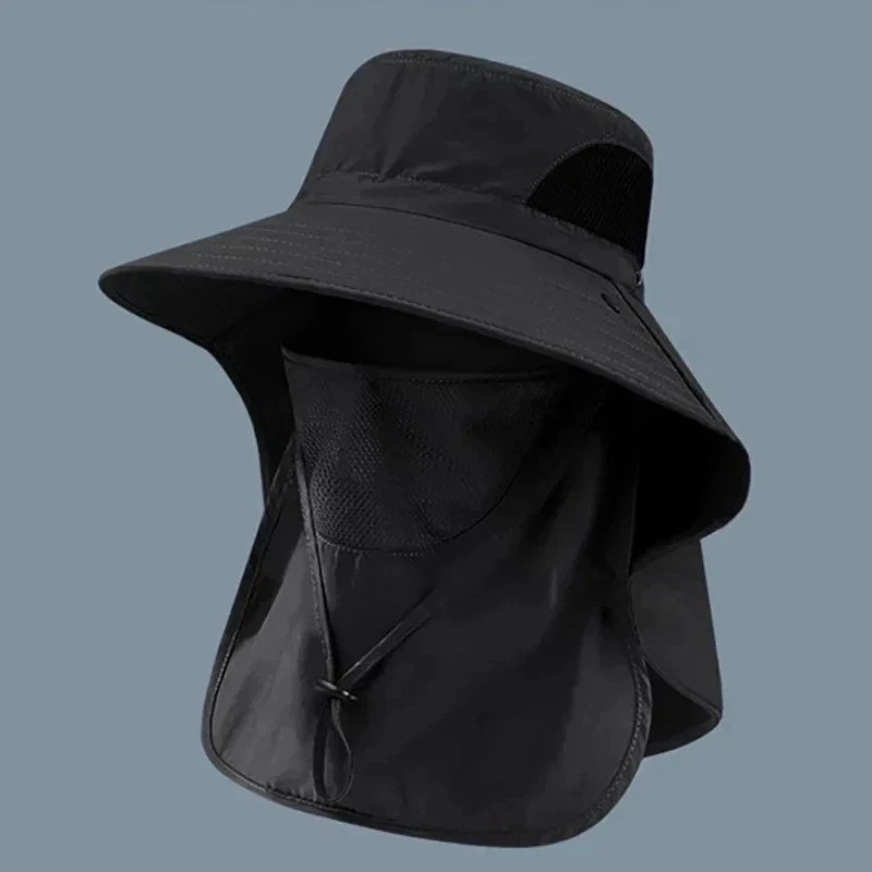 Unisex Sun Hat UV Protection Fishing Hiking Camping Outdoor Bucket Hat