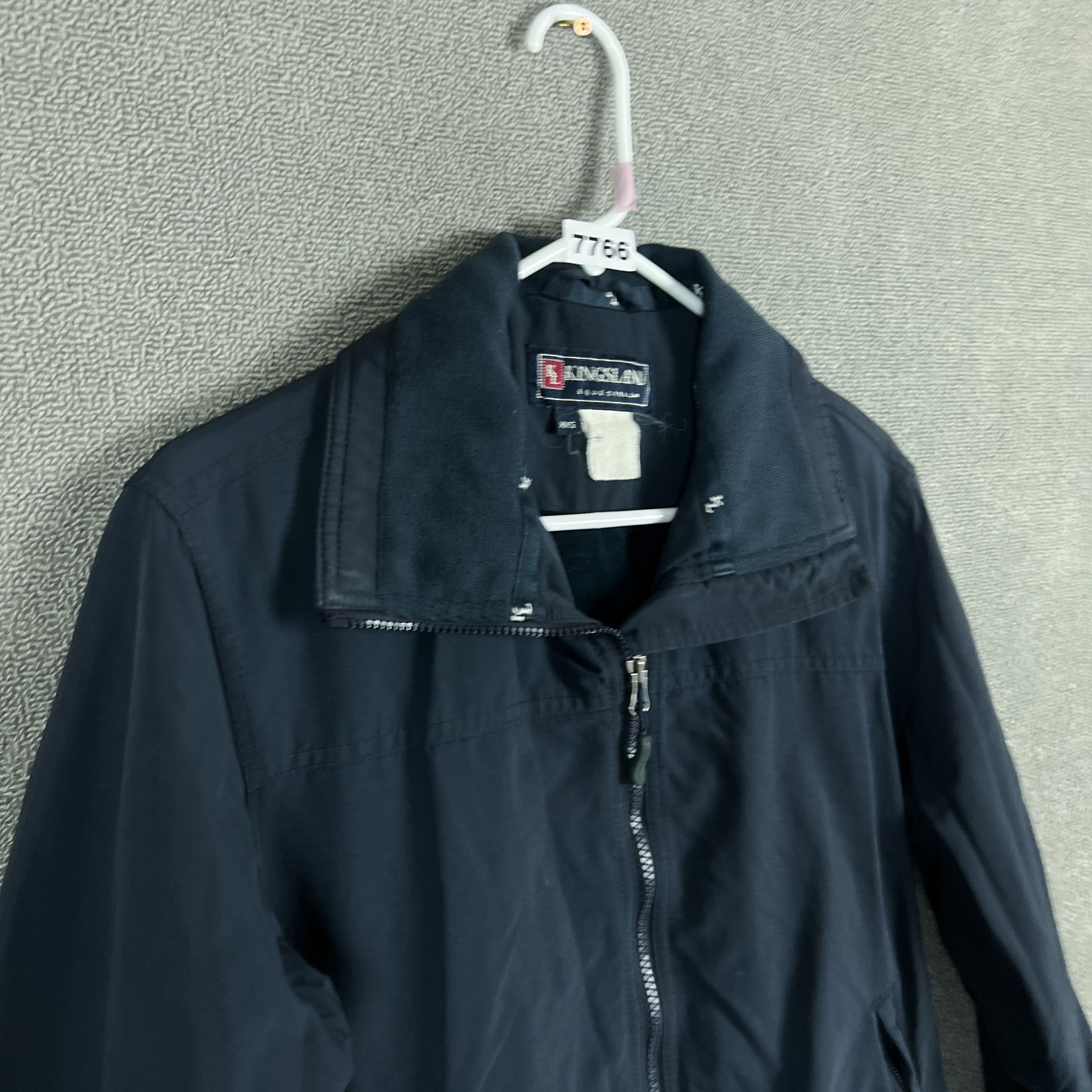 Kingsland Jacket Womens XXS Navy Bomber Thermolite Zip Off Sleeves Equestrian