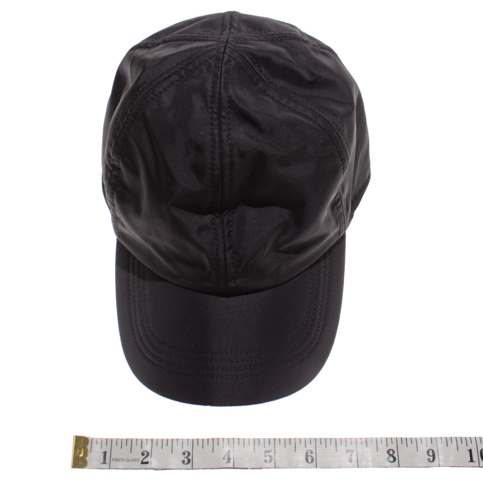 Wigens NWT Baseball Cap w/ Ear Flaps Size 59, 7 & 3/8ths in Black 100% Polyamide