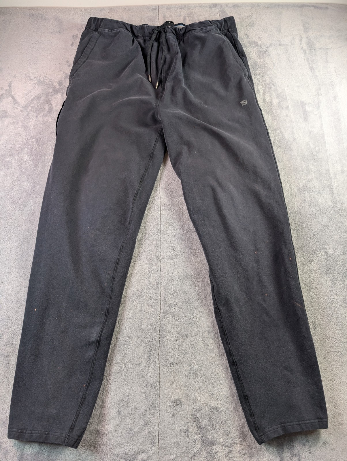 Mack Weldon ACE Sweatpants Men’s XXL Gray Zip Pockets For Daily Wear READ!