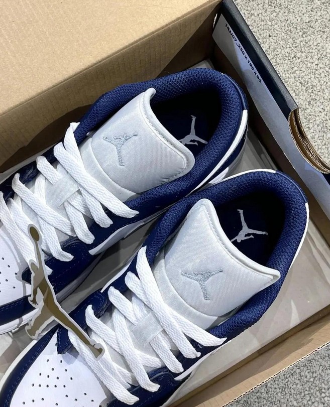 Jordan 1 Low “White Blue” Men’s Retro Sneakers AJ1 Low OG Style
