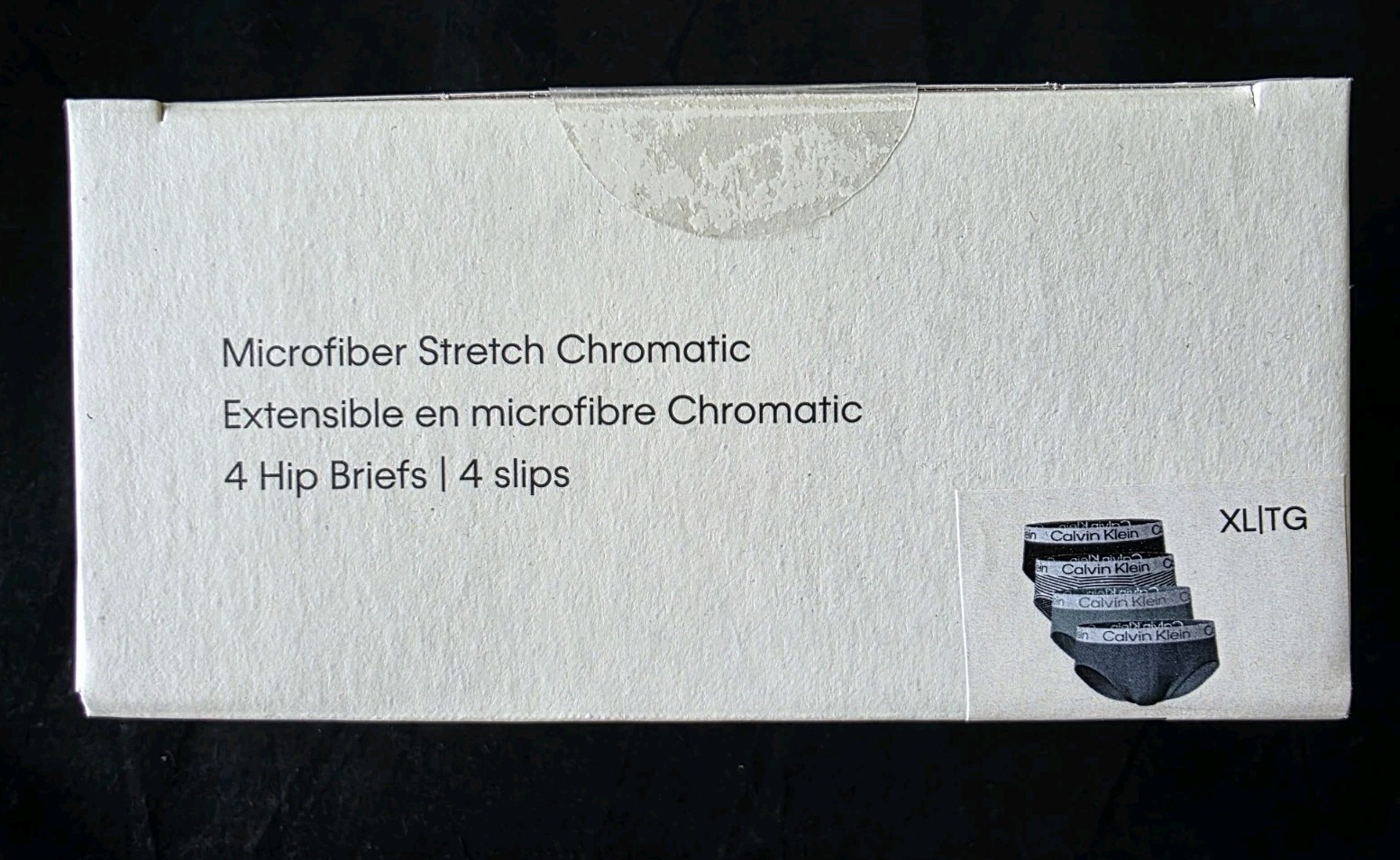 CALVIN KLEIN MICROFIBER STRETCH 4-PACK HIP BRIEFS MENS UNDERWEAR #NP27440-NWT