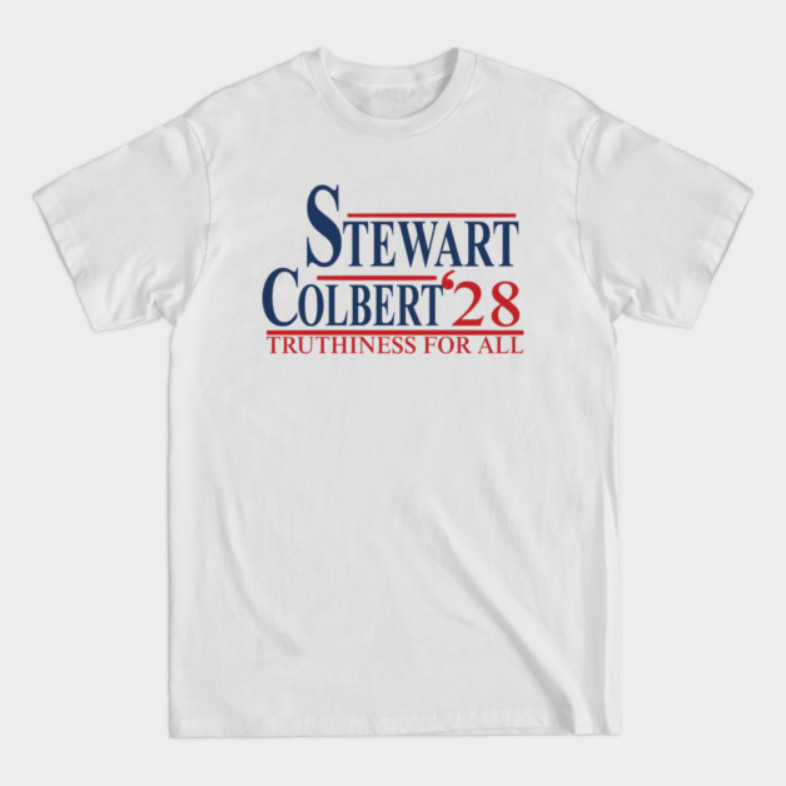 STEPHEN-COLBERT White T-Shirt
