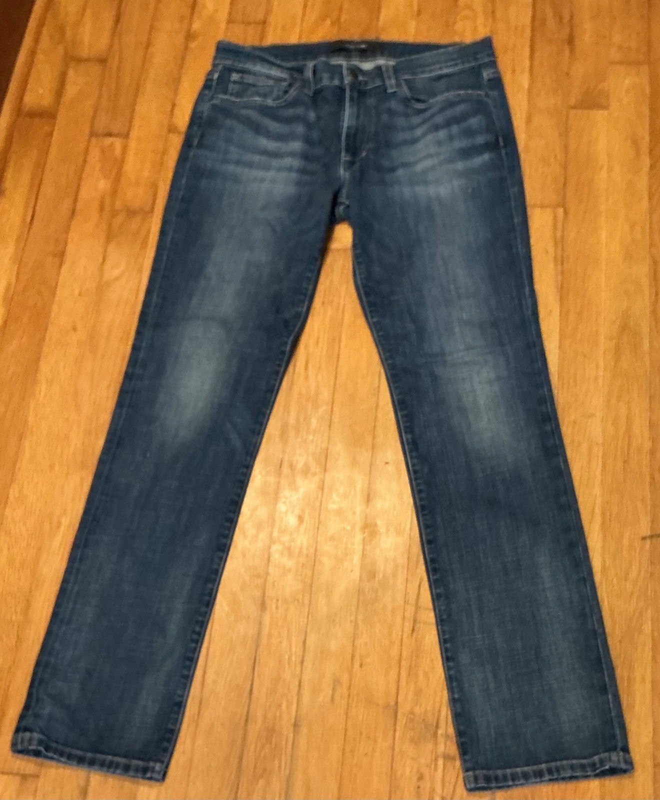 Joes The Brixton Men’s Stretch Straight Leg Dk Blue Denim Retro Preppy 32 X 32