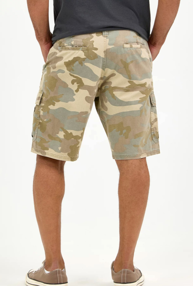 Wrangler Men’s Cargo Shorts w/ Stretch Relaxed Fit Camo Above Knee ALL SIZES