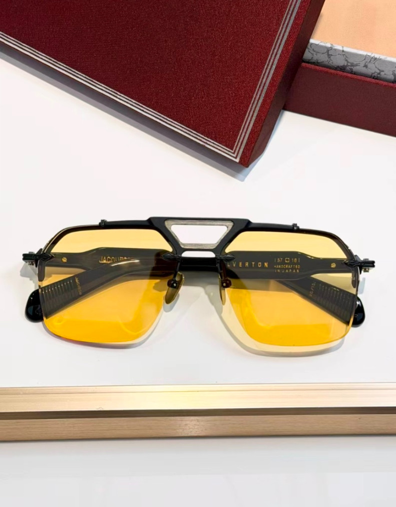 Jacques Marie Mage SILVERTON Black/Yellow 57-16-140mm With Case New