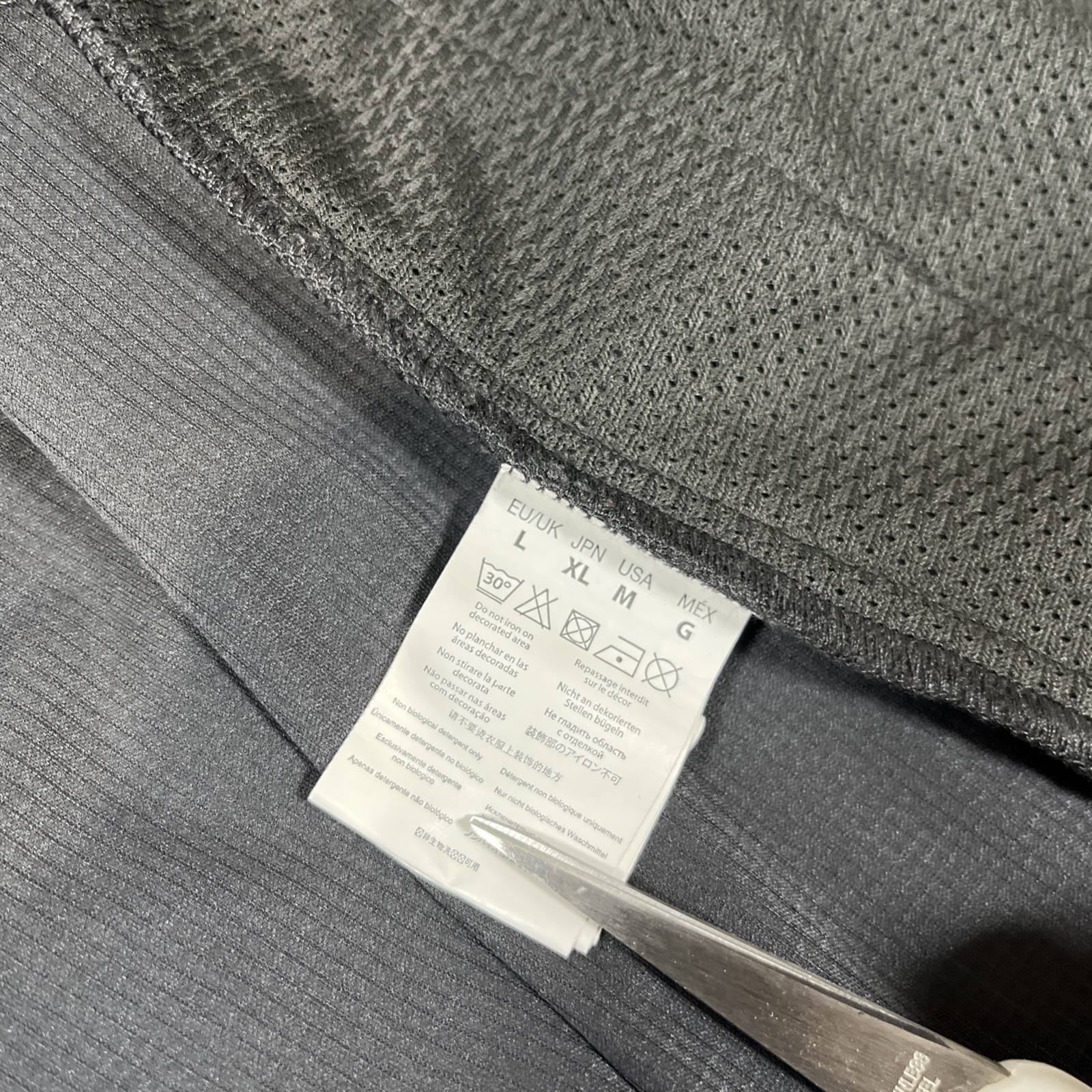 Mclaren Womens Full Zip Charcoal Orange Softshell Racer Drive Jacket US Medium