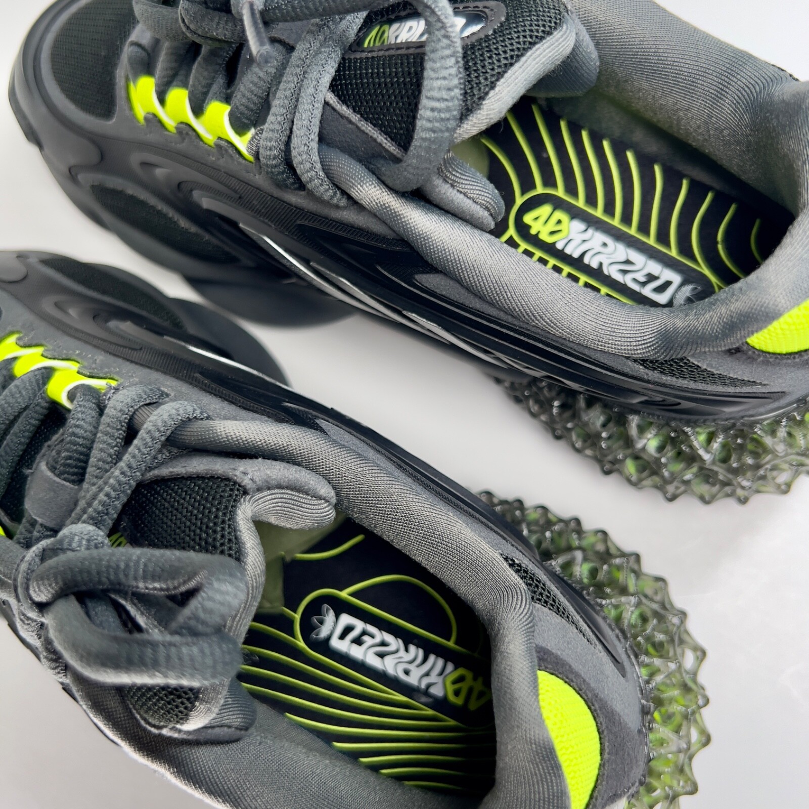 Size 6M / 7.5W – adidas 4D Krazed Black Solar Yellow GX9595