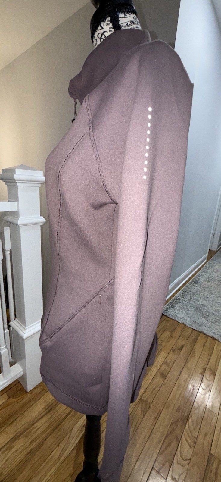 32 Degrees Heat Women’s Mauve Softshell Jacket S Full Zip Pockets