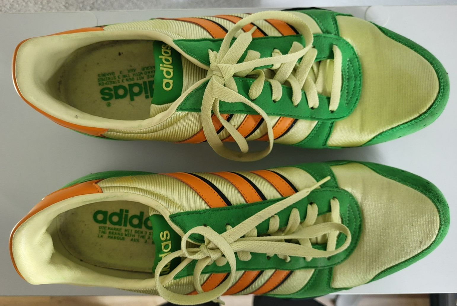 2004 Vintage Adidas Running Shoes Sneakers Men’s Shoe 538890 Size 46 2/3