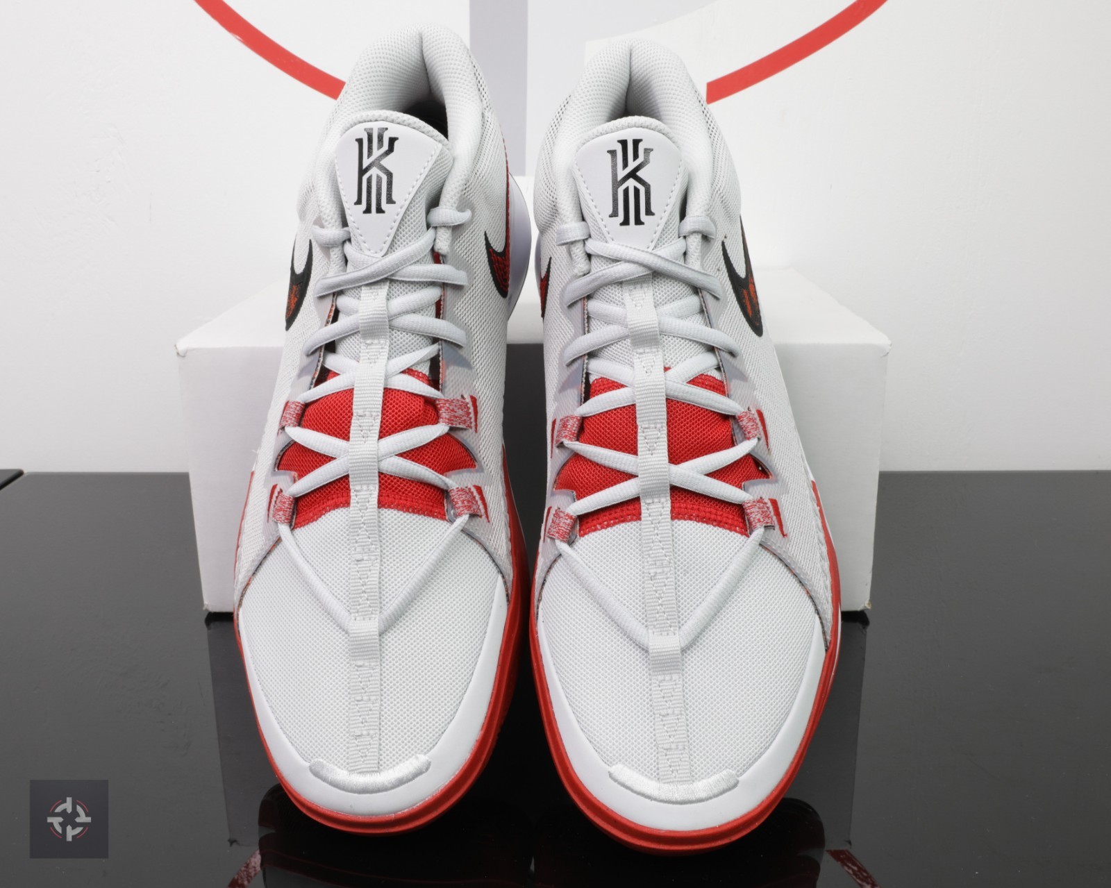Nike Kyrie Flytrap 6 White Red Athletic Shoes Men’s Size 7.5-13 (DM1125-002)
