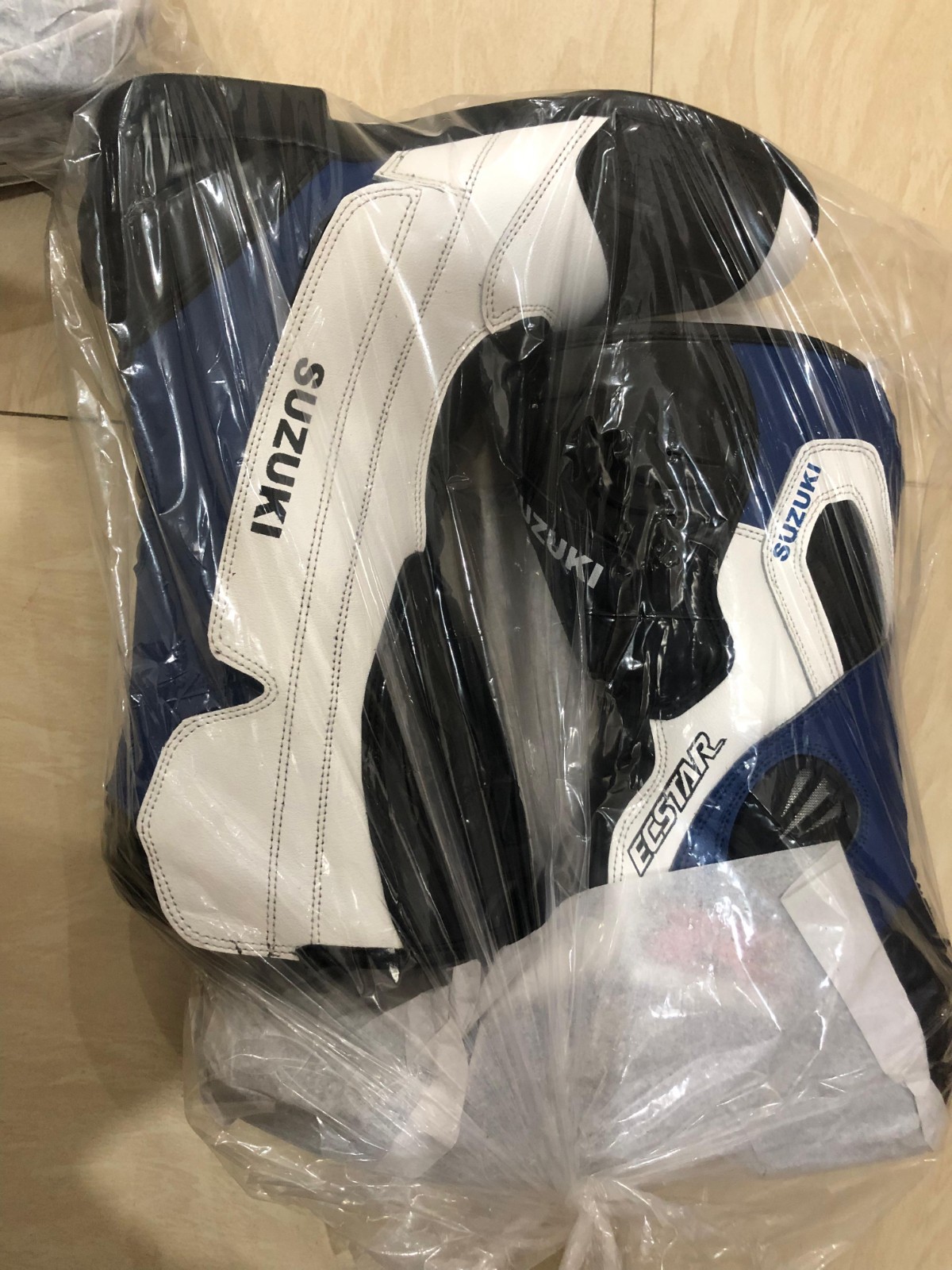 Customized GSXR Leather Racing Shoes Motorbike Riding Sports Boots Armored