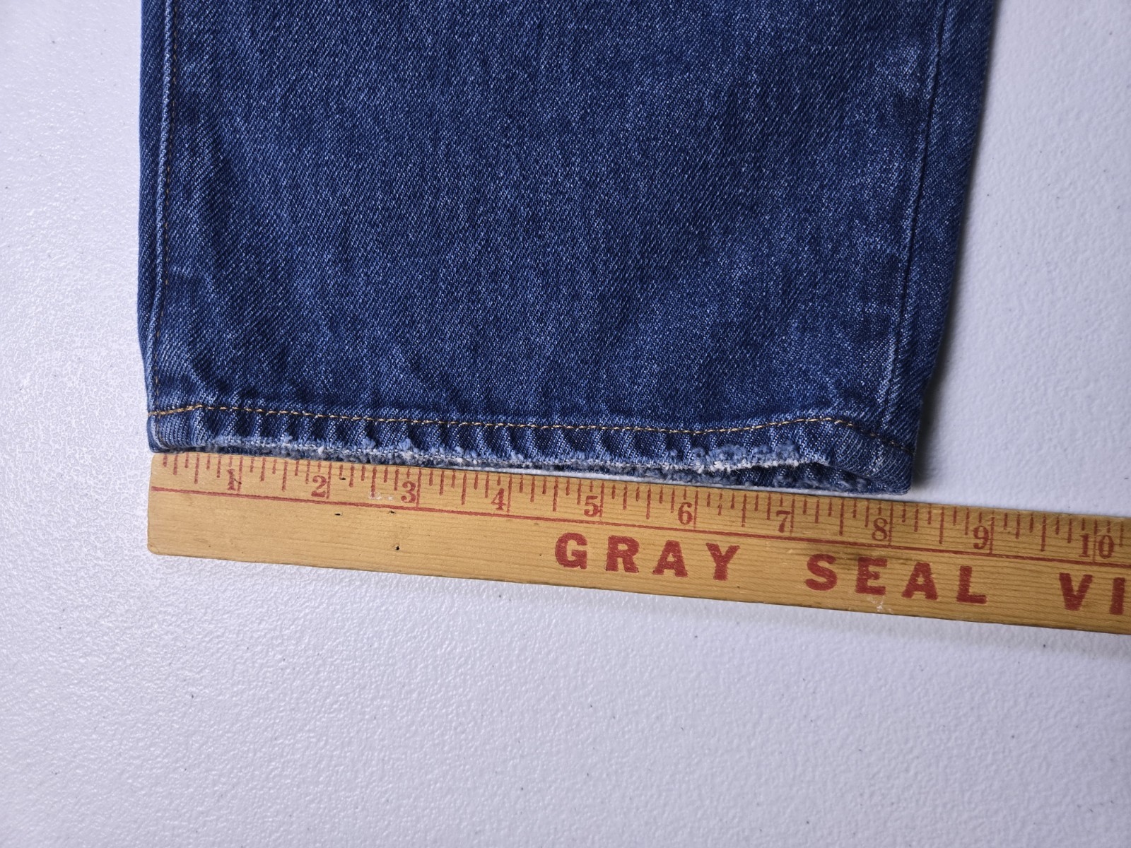Madewell – Dark Blue Baggy Straight Loose Jeans – Womens 30W x 29L