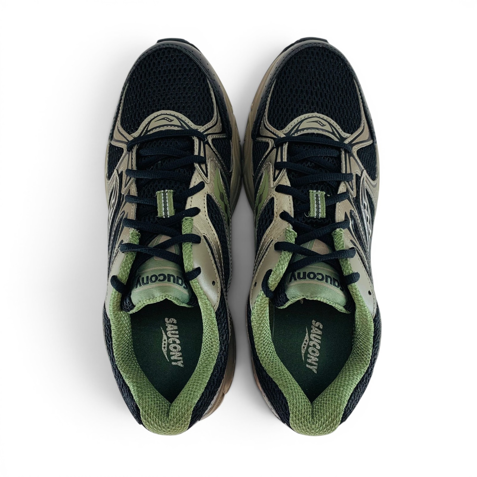 Saucony Ride Millennium Disrupt Olivine Black Sneakers Men’s Shoes S70812-80