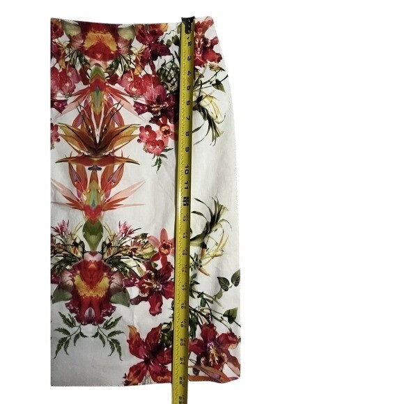 Floral Chic Woman’s knee length Pencil Skirt **please Read **