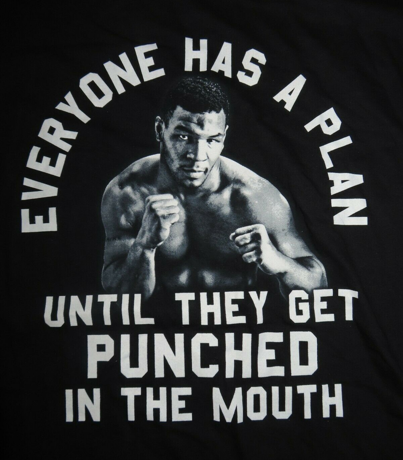 Mike Tyson boxing T-shirt Black Unisex Tee All Sizes S-5XL 1F78