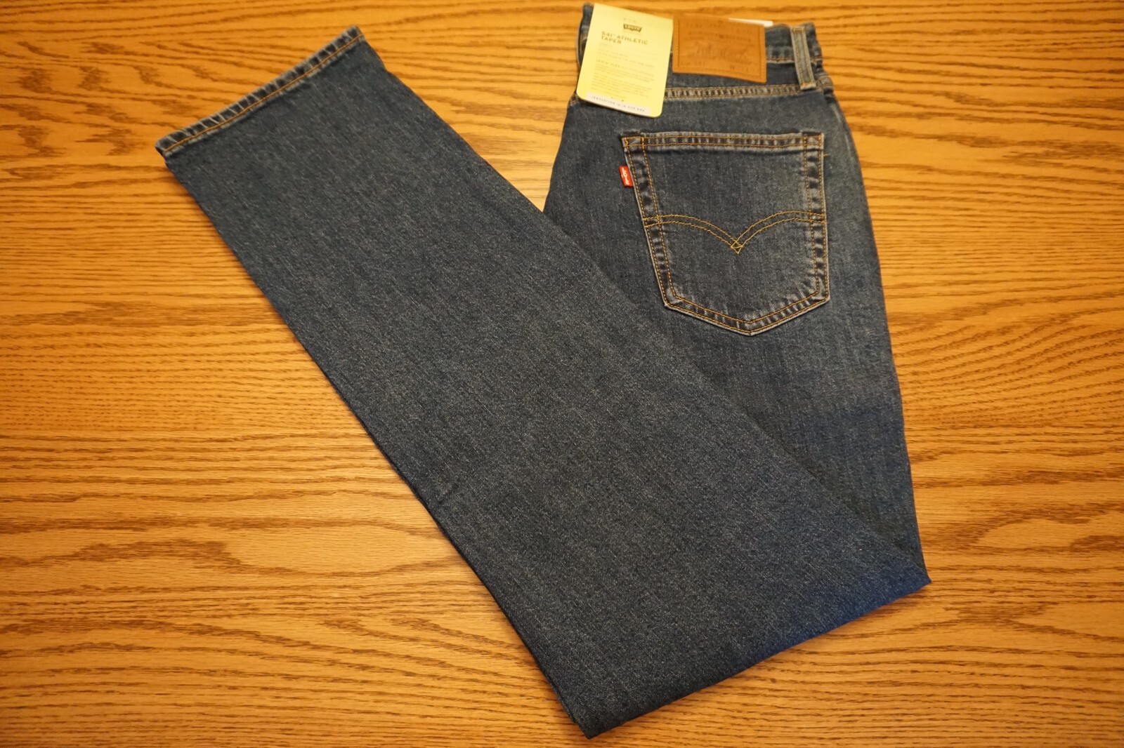 NWT MEN’S LEVI JEANS 541 Athletic Taper Flex Eco Performance Stretch Premium $98
