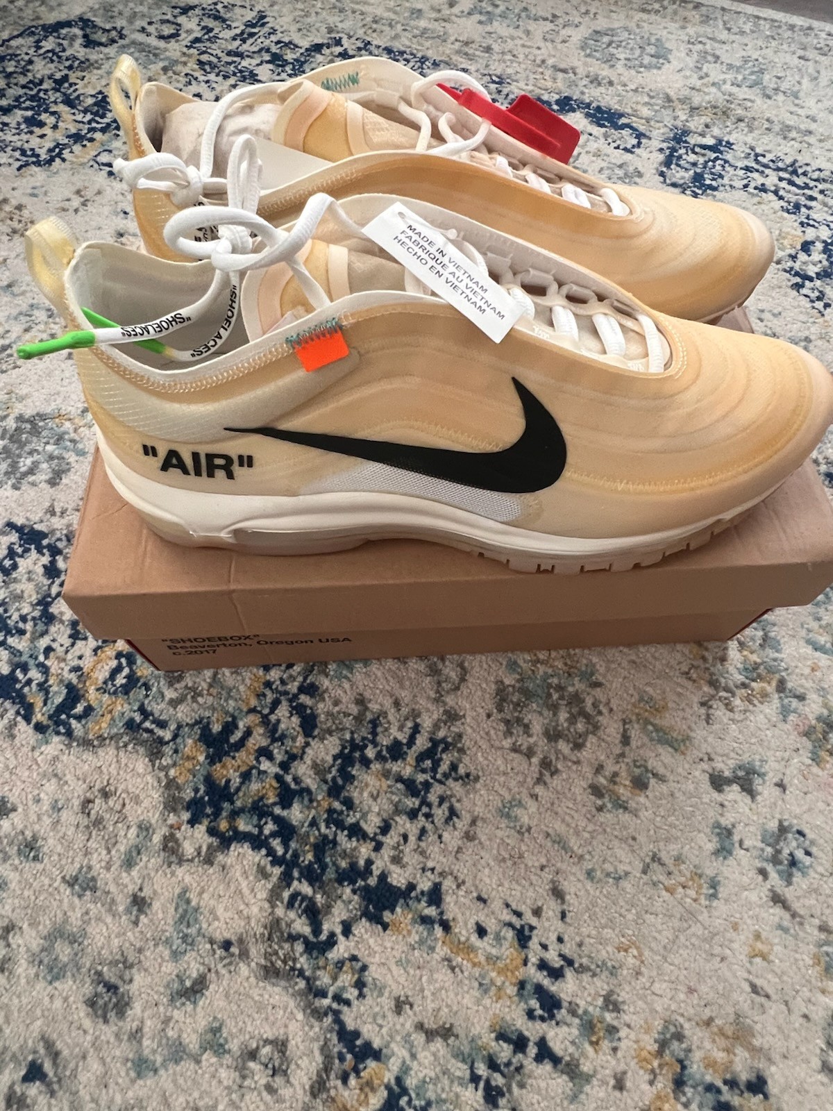 Size 13 – Nike Off-White x Air Max 97 OG The Ten NEW WITH TAGS 🔥🔥🔥🔥