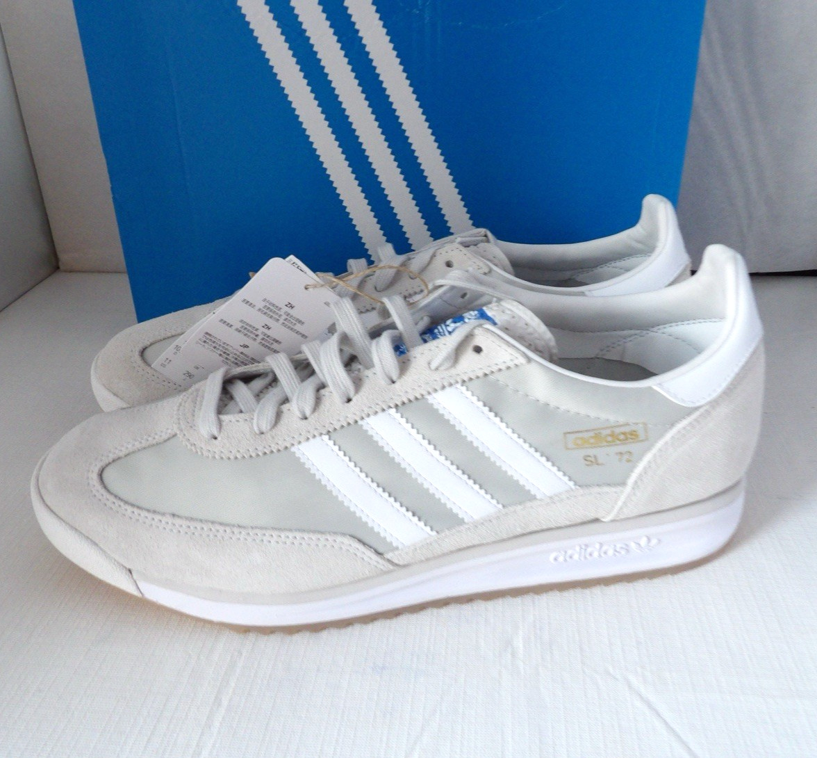 NWOB Authentic ADIDAS SL 72 RS White, Gray Men’s Shoes Size 11 M