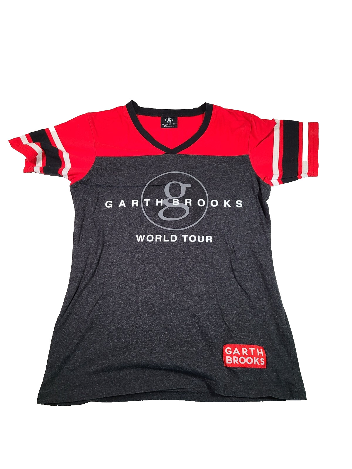 Garth Brooks Shirt Womens Small World Tour Concert Classic 90s Country Music