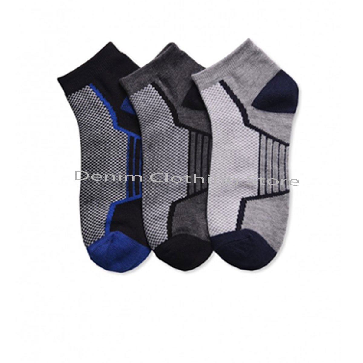 12 Pairs Men’s Mixed Assorted Designs Color Ankle Low Cut Soft Stretchy Socks