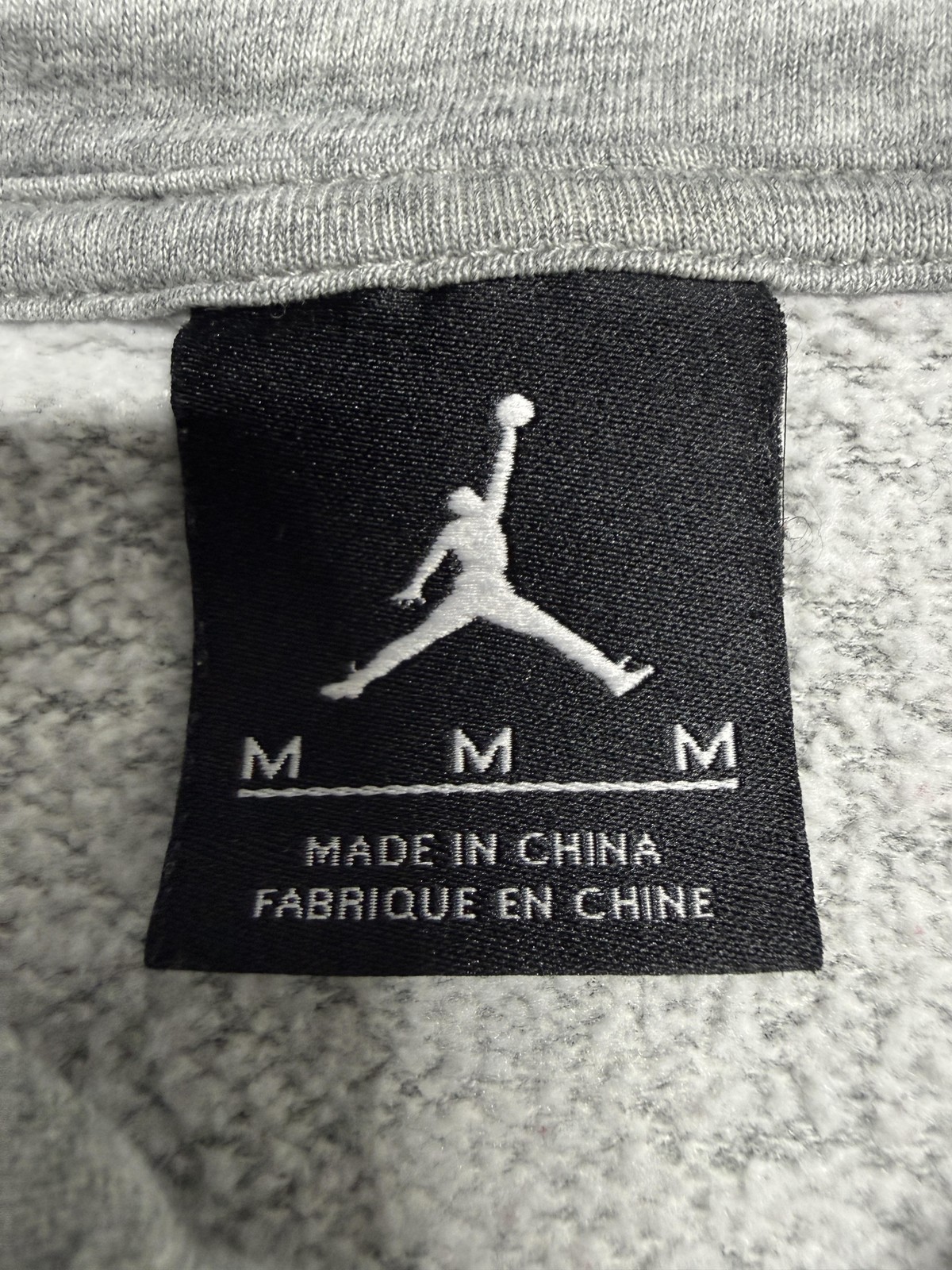 Jordan Hoodie Mens M Gray Sleeveless Fleece Pullover Graphic Logo 833922-063