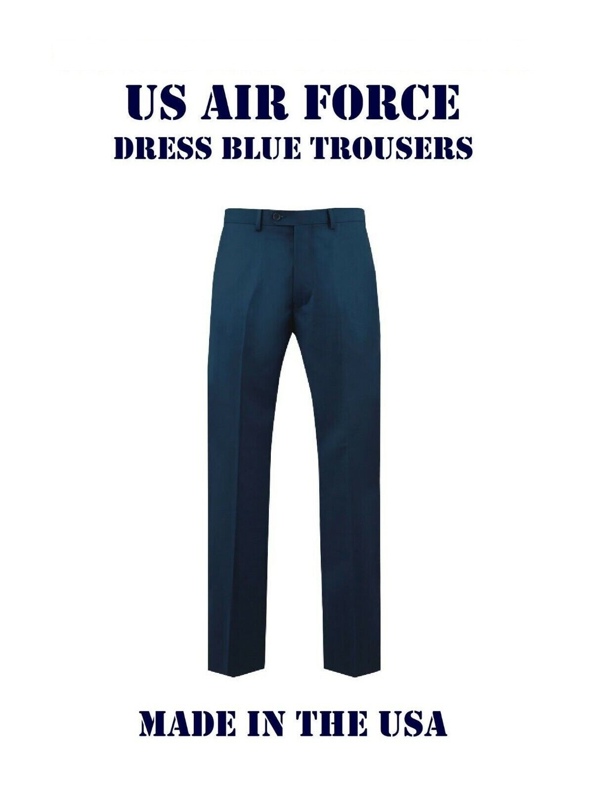 NEW MEN’S US AIR FORCE USAF SERVICE DRESS UNIFORM BLUE 1620 PANTS Many sizes …