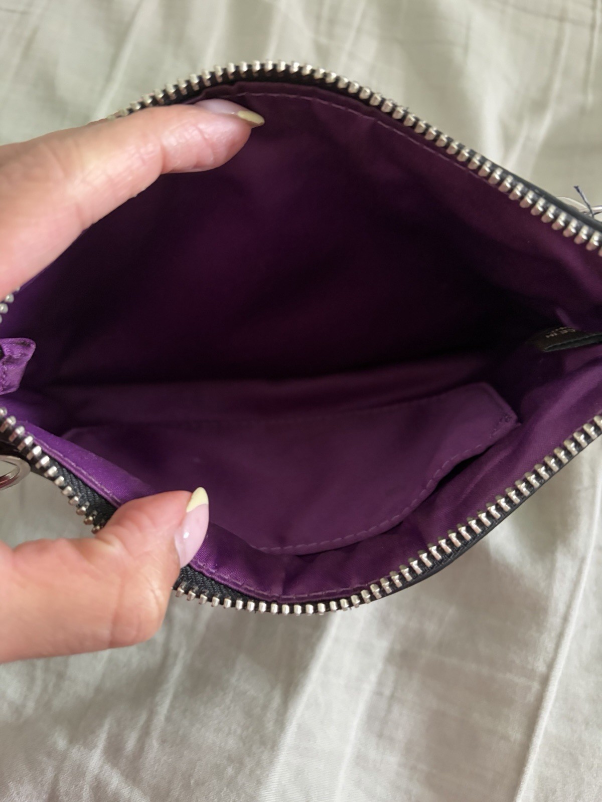 Coach Poppy Wristlet