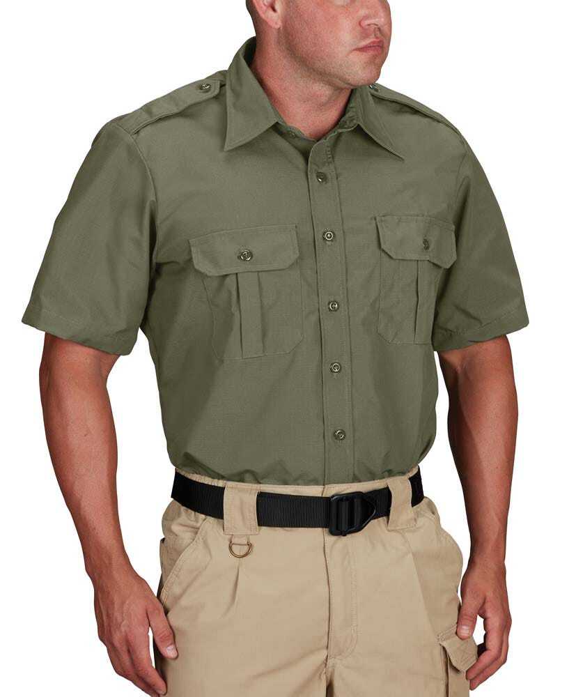 Propper® Tactical Dress Shirt – Short Sleeve, Ripstop, Fade & Wrinkle Resistant