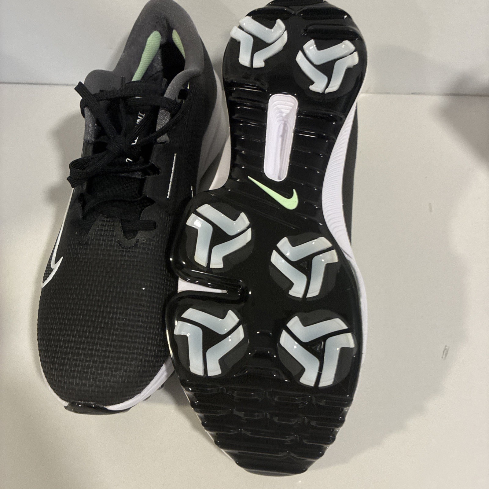Size 12 Wide – Nike Air Zoom Infinity Tour 2 Golf Wide Black White FD0218 002