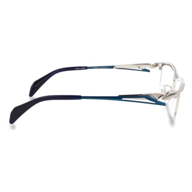 SAMURAI SHO Eyewear SS-T131 col.1 57mm Silver Made in Japan 2026 Samurai Sho Bus