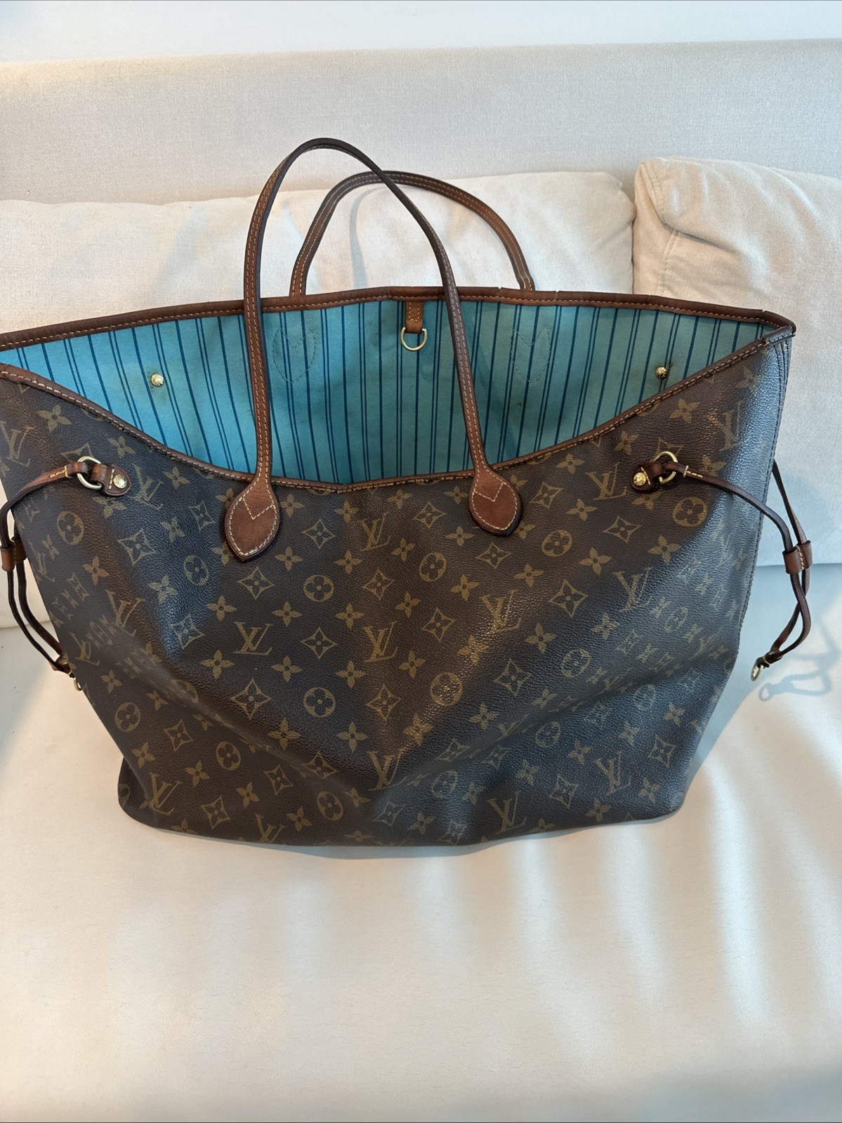 Louis Vuitton Neverfull Porto Cervo GM
