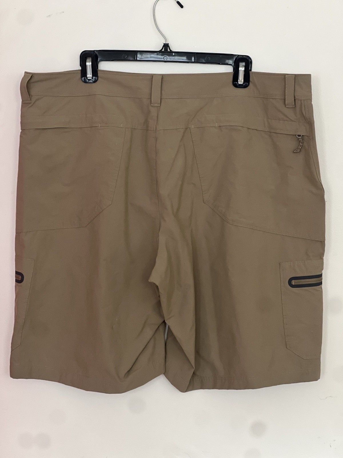 LL Bean Shorts Men’s Tan 40W Cresta Lightweight Hiking Repaired